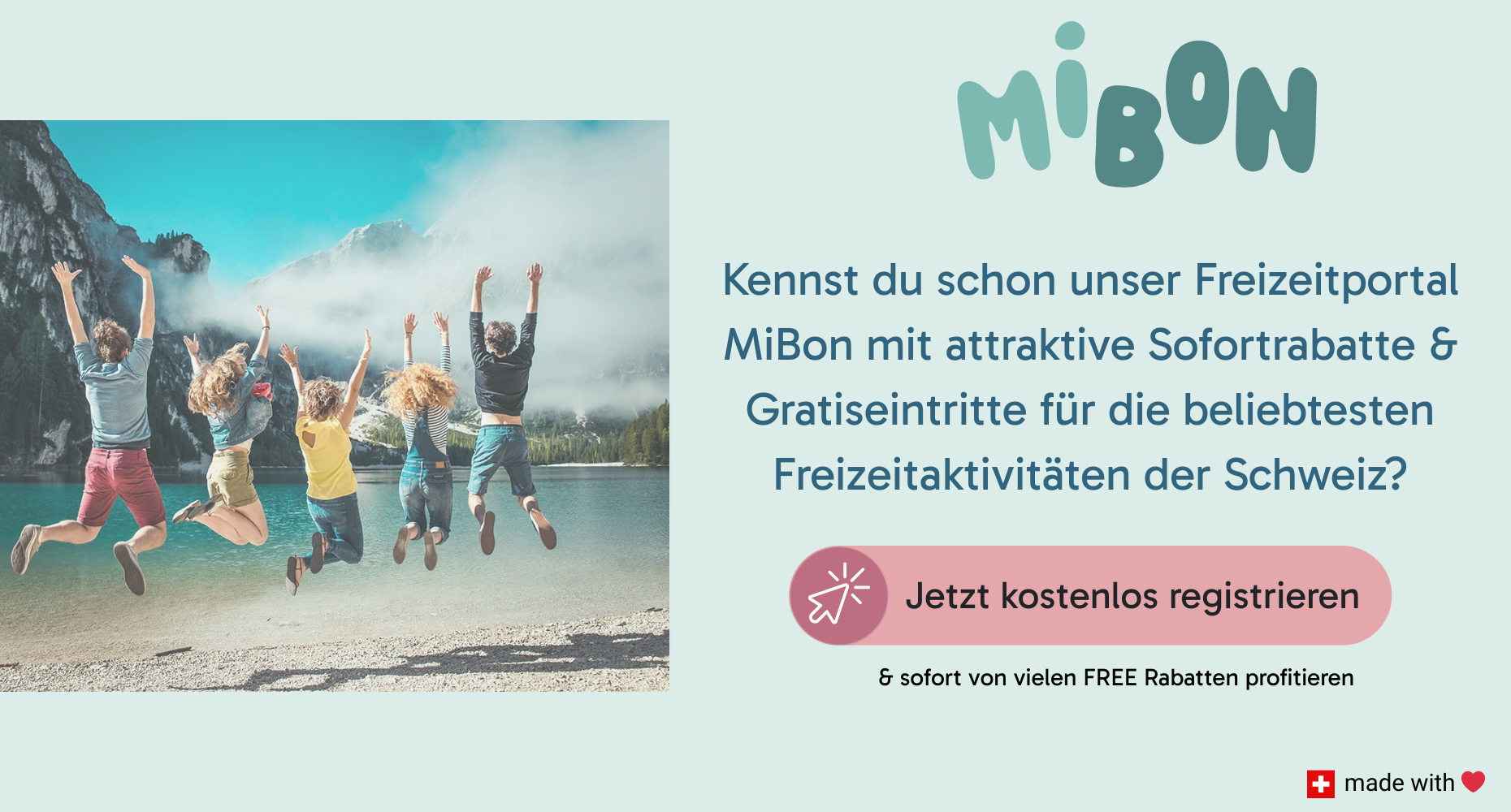 Kennst du schon unser Freizeitangebot?